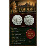 Mughal Shah Alam II Silver